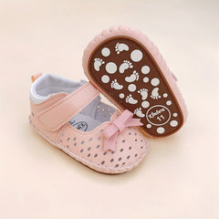 Casual Bowknot Baby Girl Sandals Lightweight Anti Slip Summer Shoes