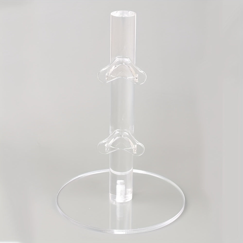 Acrylic Glasses Stand Riser Display Stand 2 Layers Sunglasses Display Holder
