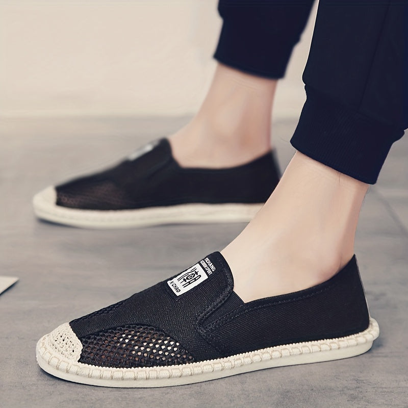 Men's Espadrilles Loafer Shoes Comfortable Slip-Ons
