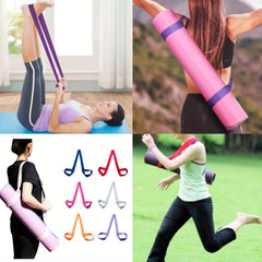 Adjustable Cotton Yoga Mat Storage Straps in Multiple Colours