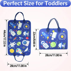 Busy Board for Toddlers 12 in 1 Sensory Toy