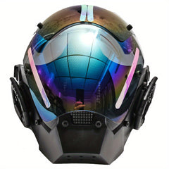 Colorful Cyber Mask for Halloween and Festivals