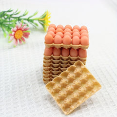 Mini Egg Tray Dollhouse Decoration Set Halloween Christmas Gift