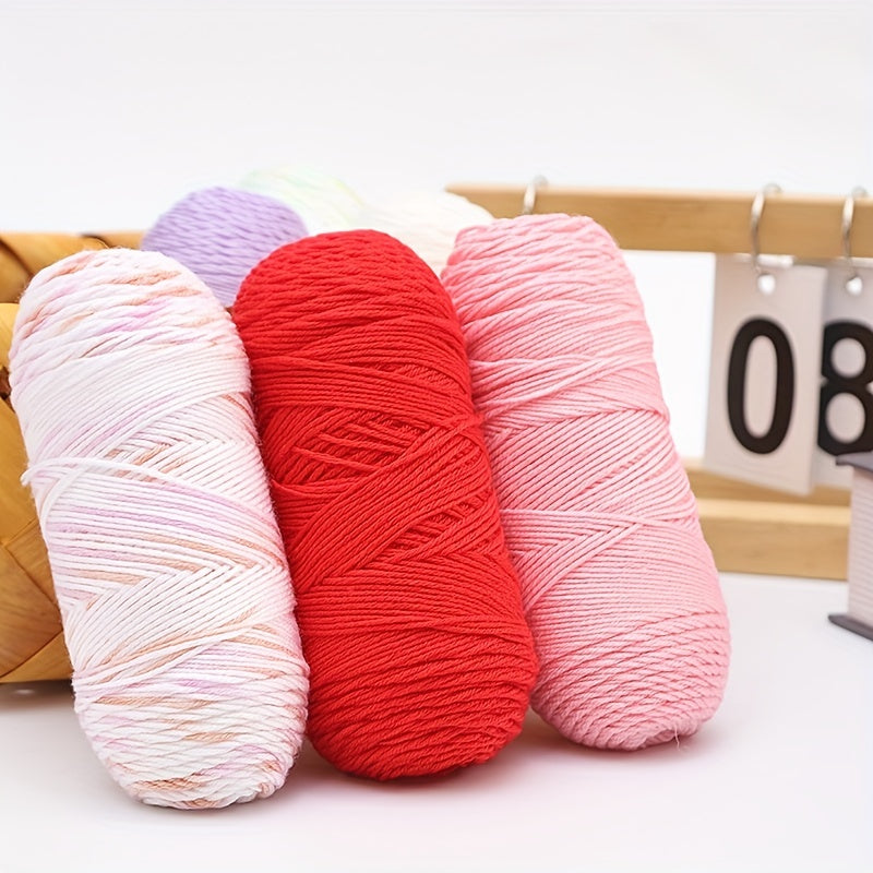 10pcs Crochet Yarn 50g 4 ply Assorted Colors Acrylic Skeins
