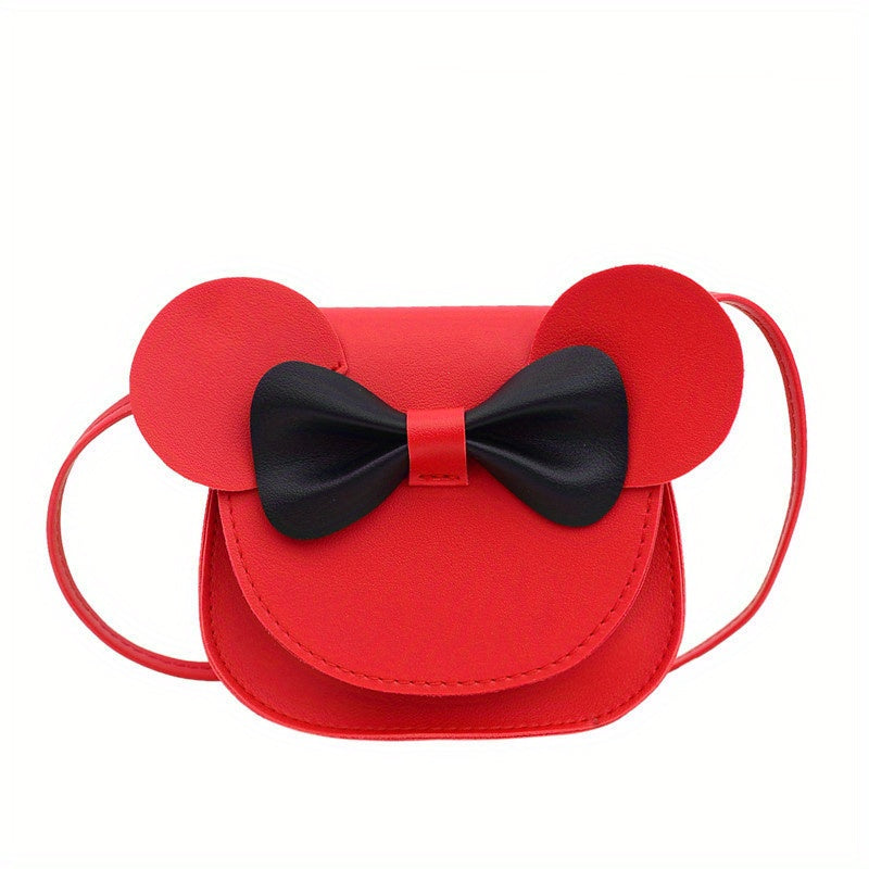 Kids Bow Backpack Messenger Bag Coin Purse Girls Mini Backpack