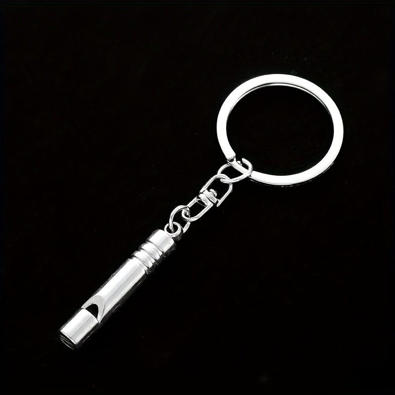 Survival Whistle Sunglasses Keychain Bag Pendant