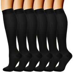 Compression Socks for Women & Men 15-20 mmHg Knee High Stockings