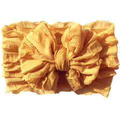 Baby Girls Mesh Lace Bow Headband Hair Accessories