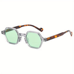 Y2K Geometric Sunglasses Rivet Anti Glare UV400