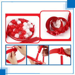 Adjustable Basketball Net Headband with 20 Balls - Party Games