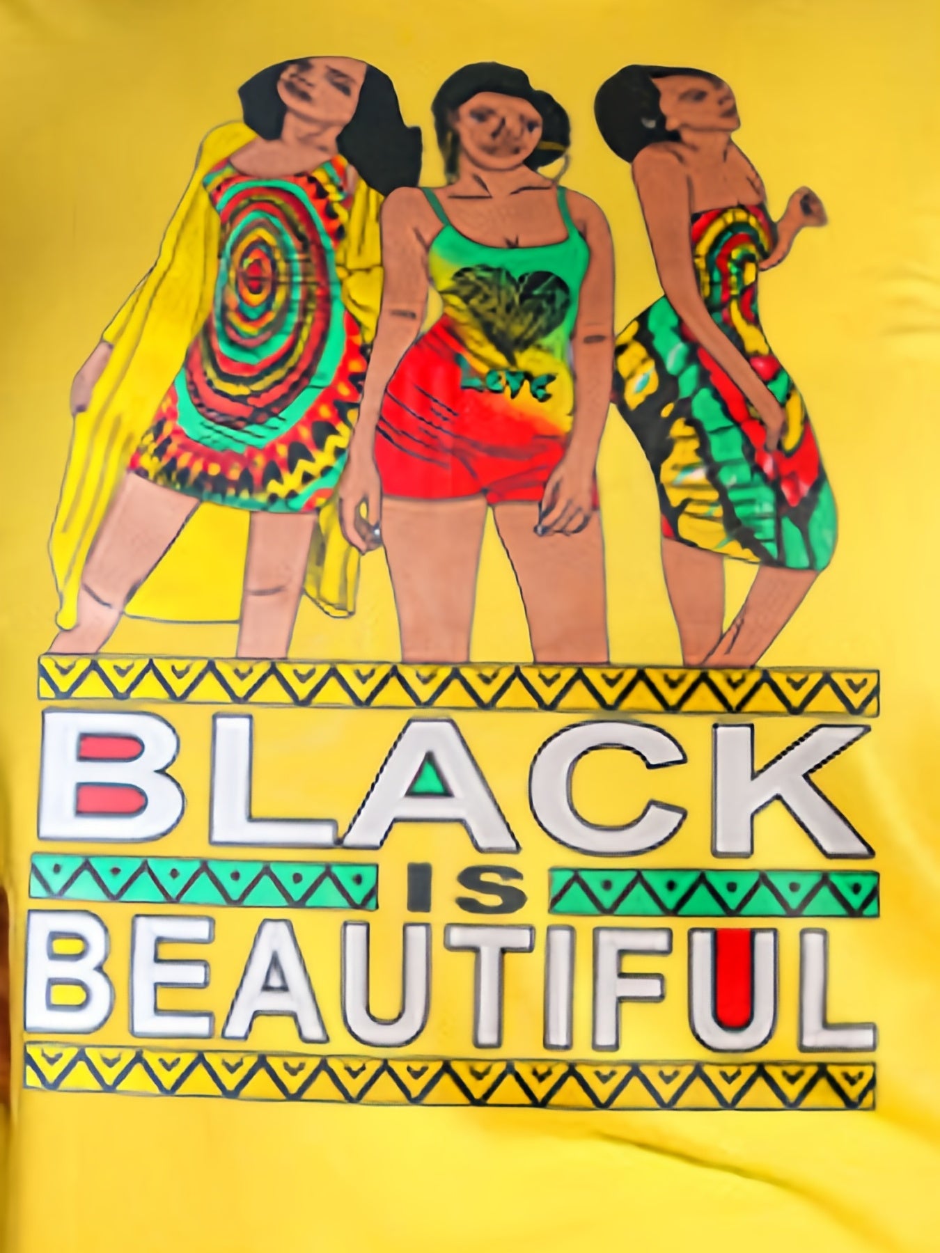 Cartoon Print Tee & Shorts Set: Plus Size 2pcs Outfit
