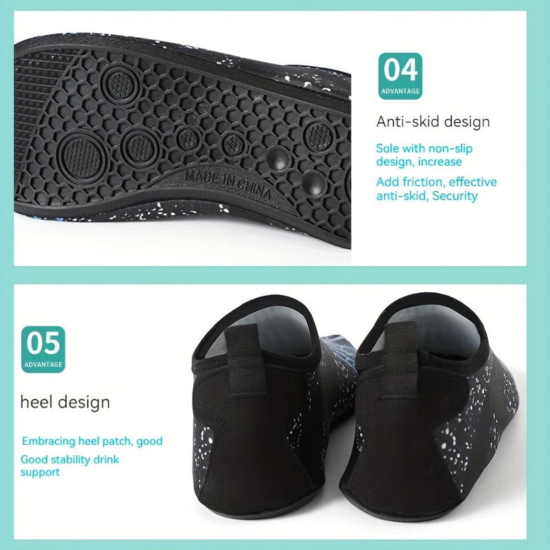 Men's Breathable Quick Dry Slip On Water Shoes