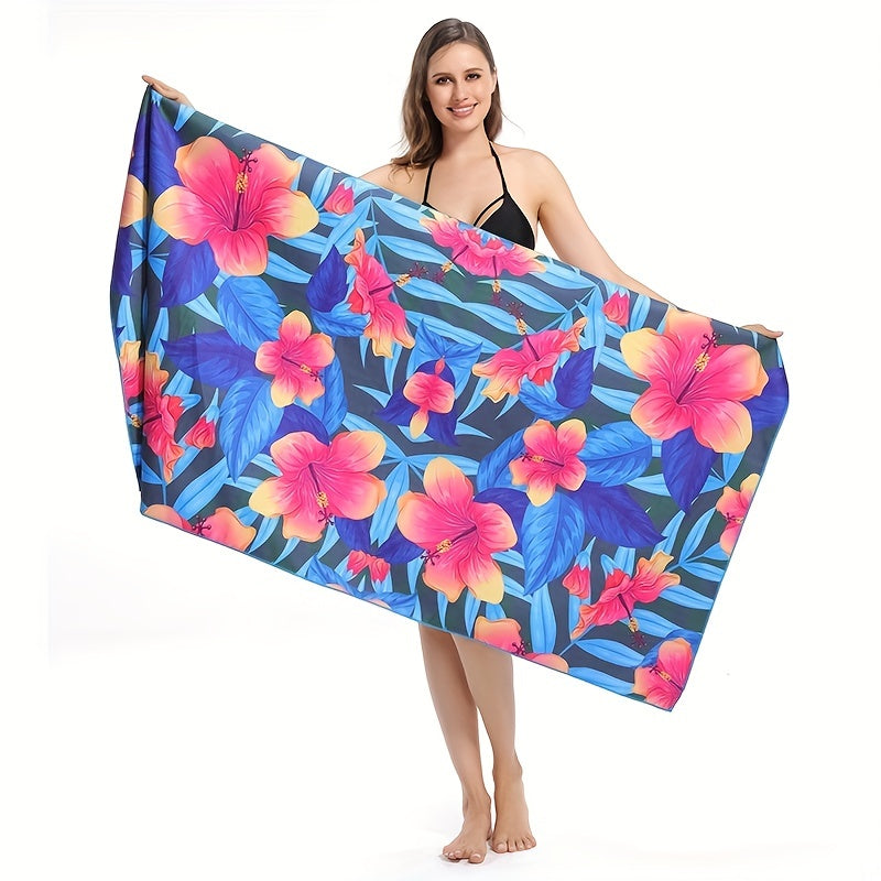 Mixed Printed Beach Towel 80x160cm Quick Drying & Absorbent