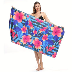 Mixed Printed Beach Towel 80x160cm Quick Drying & Absorbent
