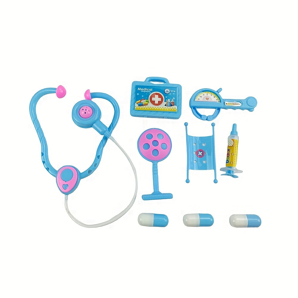 Medical Kit Doctor Boy and Girl Toy Pretend Play Travel Case