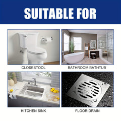 Sink And Drain Cleaner Drain Clog Remover For Kitchen Bathroom Toilet