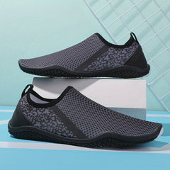Men's Breathable Plaid Water Shoes for Hiking Fitness