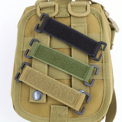 Detachable Molle Patch Panel with Loop for Backpack