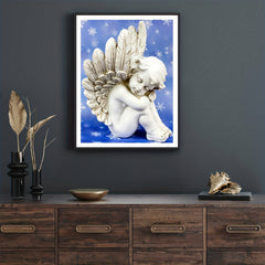 5D DIY Diamond Painting Angel Embroidery Cross Stitch Kit 30x40cm