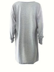 Casual Cardigan Women's Solid Long Sleeve Open Front