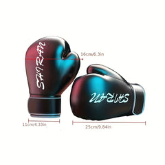 Fitness Boxing Gloves PU Material Sanda Fighting Martial Arts Training