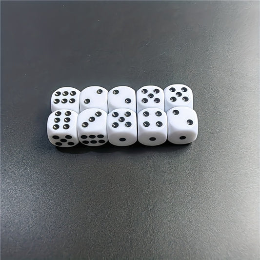 10pcs Dot Dice Set for Club Party Table Game Board Game