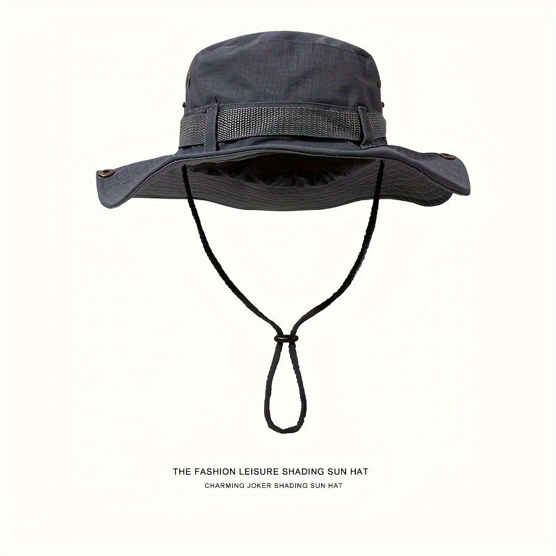Boonie Hat with Drawstring for Outdoor Activities