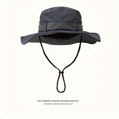 Boonie Hat with Drawstring for Outdoor Activities
