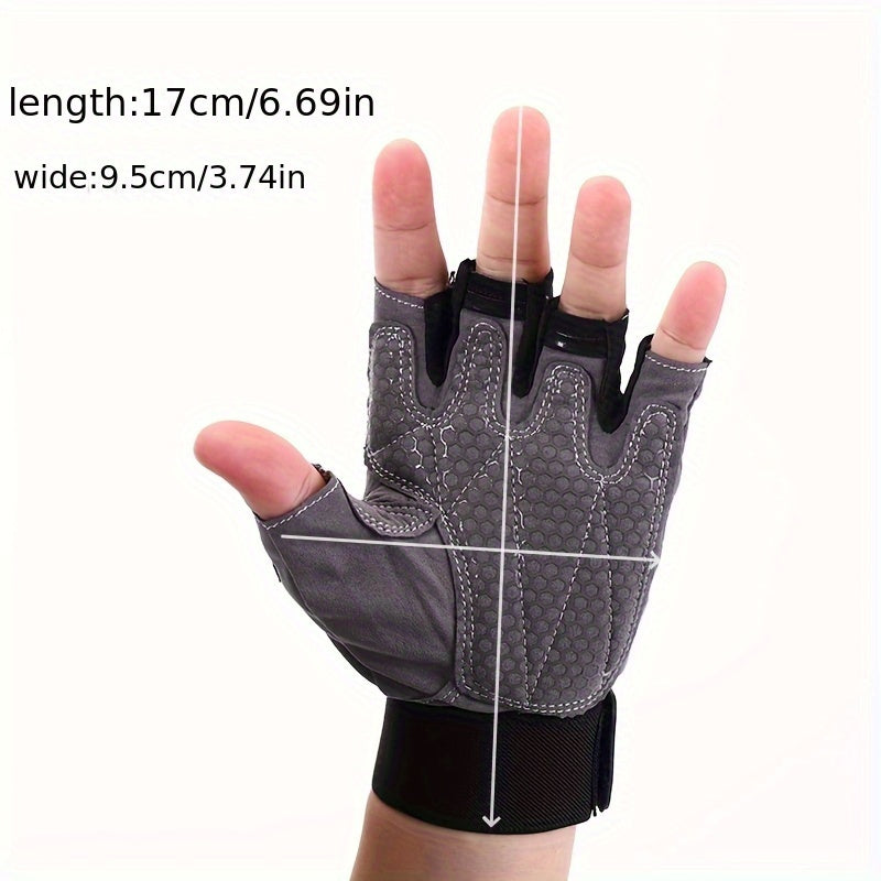 Half Finger Non-slip Outdoor Fitness Gloves for Climbing