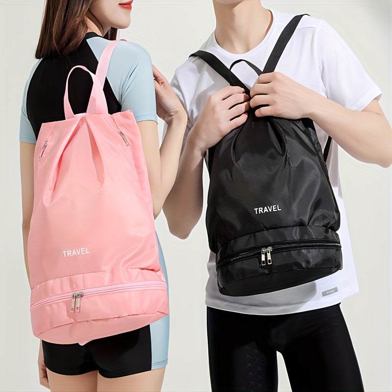 Waterproof Large Swimming Bag Dry/Wet Separation Fitness Storage Bag