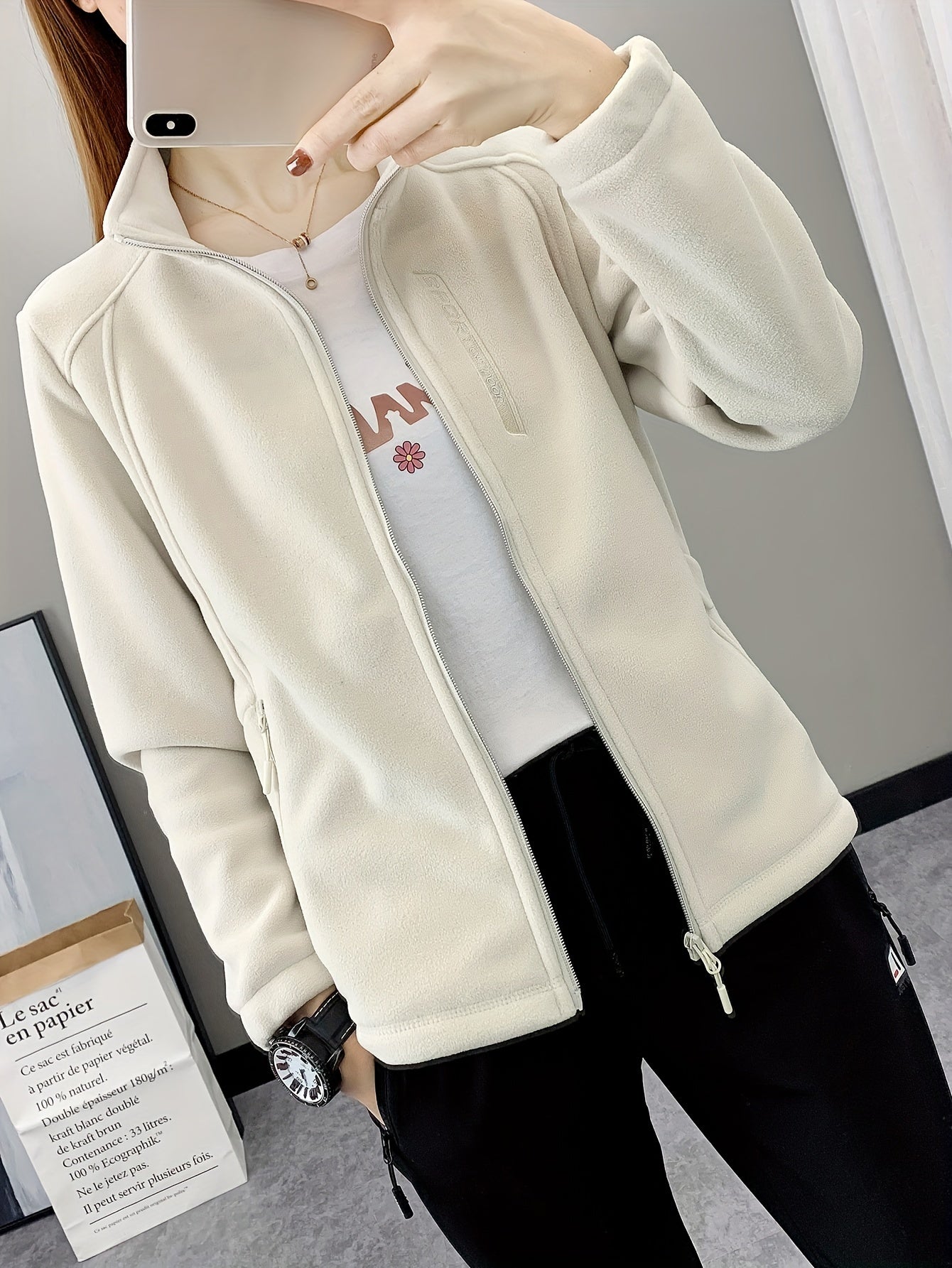 Outdoor Sweatshirt Jacket for Women