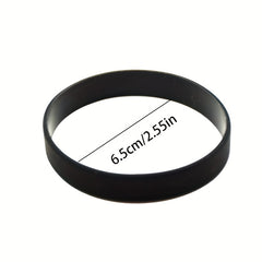 Minimalism Silicone Bracelet Waterproof Reusable Wristband Sport Wrist Band