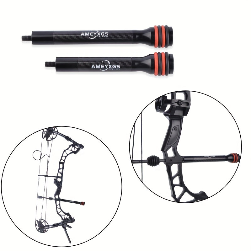 Carbon Stabilizer System for Compound Recurve Bow