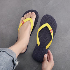Men's Thong Sandals Rubber Beach Shoes