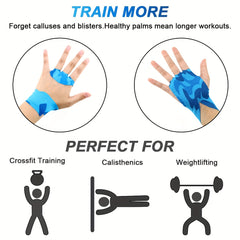 20pcs Hand Grips Gloves Gymnastics Grips Non Slip Cross Training Grips