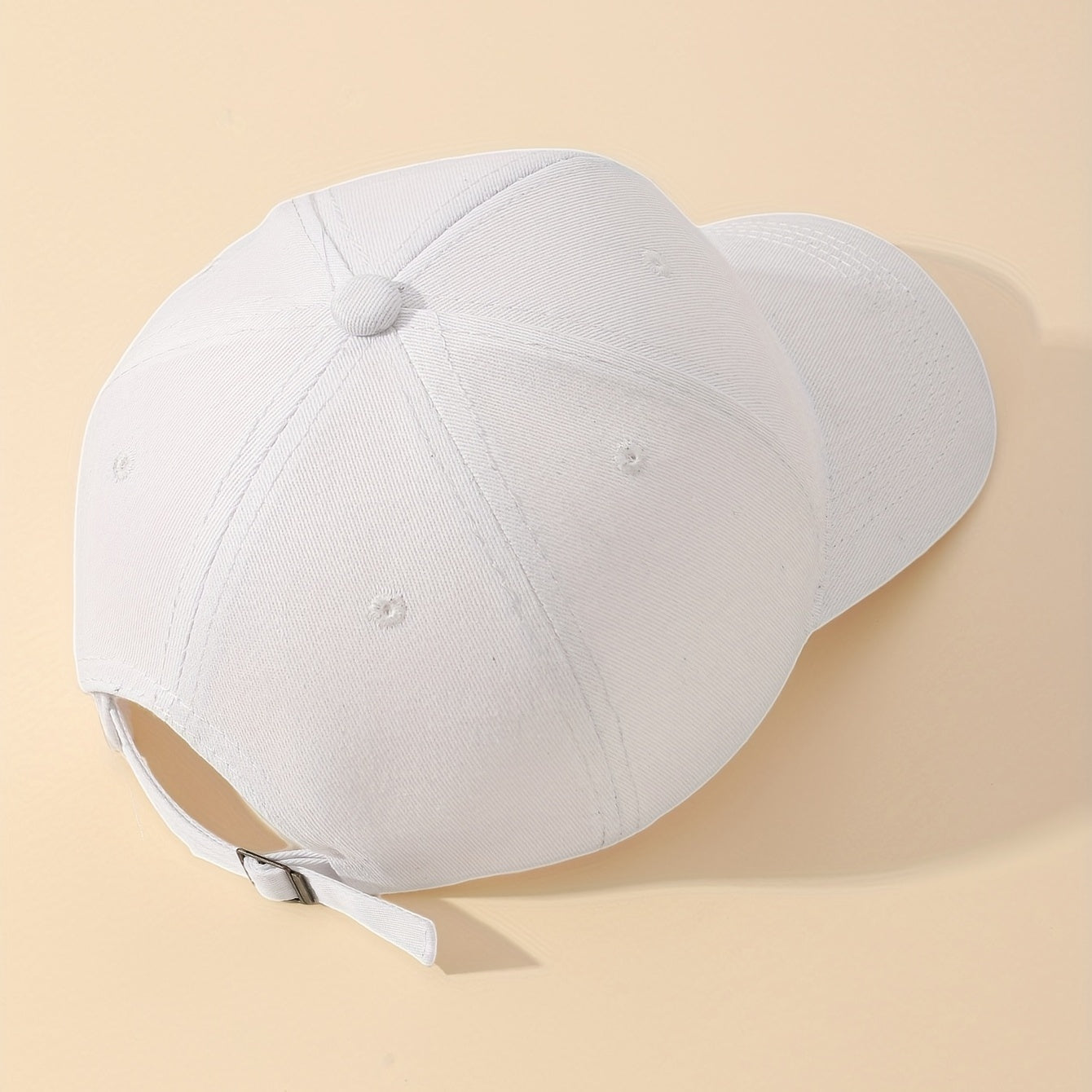 Smiling Face Embroidery Baseball Cap Unisex Solid Couple Dad Hats Adjustable Sun