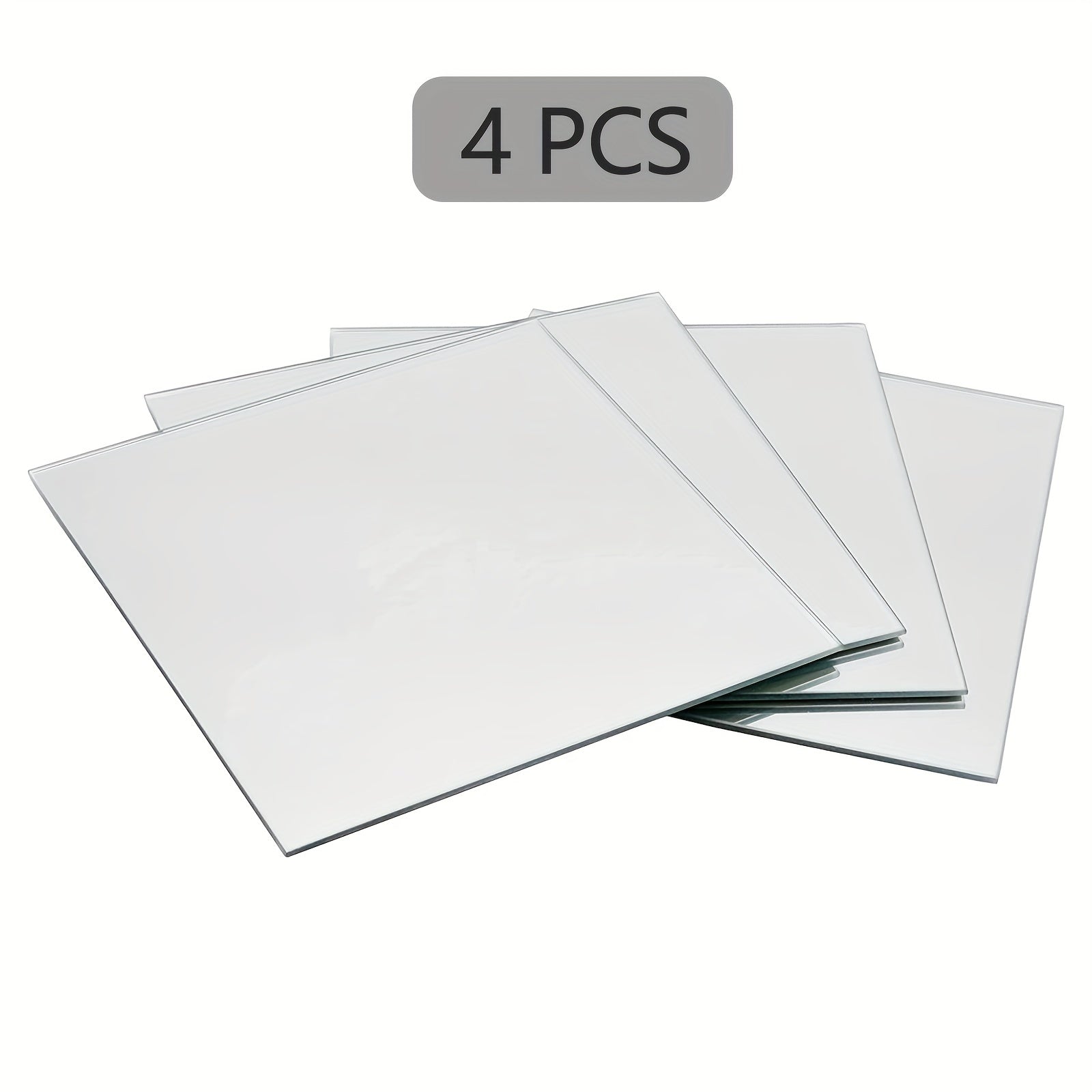 Acrylic Mirror Stickers Non Glass Self adhesive Removable Mirror Wall Decals