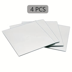 Acrylic Mirror Stickers Non Glass Self adhesive Removable Mirror Wall Decals