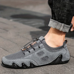 Men's No Tie Slip On Sneakers Lightweight Breathable Athletic Shoes