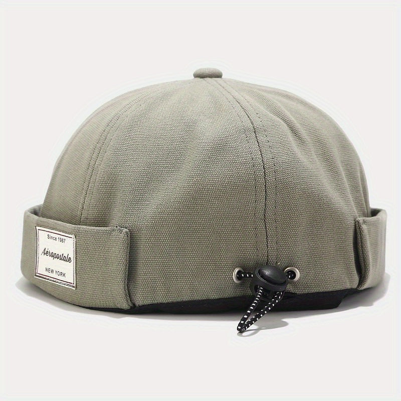 Men's Vintage Beanie Hat Hip Hop Landlord Melon Hat