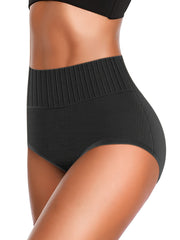 Women's Solid Briefs Comfy & Stretchy Intimates Panties