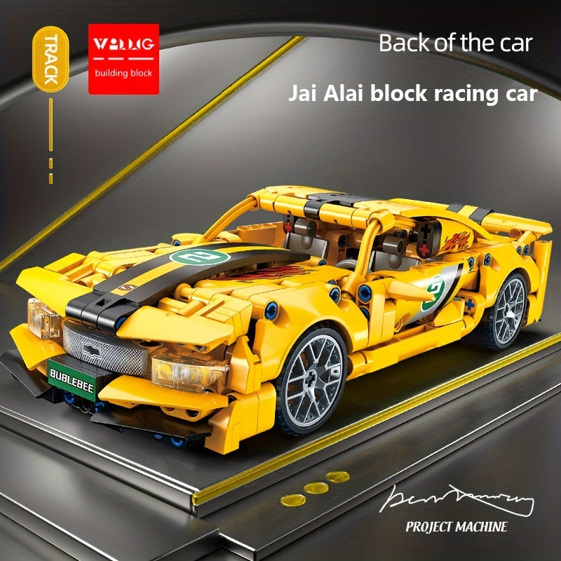 Science Toy Car Building Blocks Kids Toys Fun Game Toys