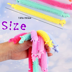 20pcs Dinosaur Sensory Noodle Stretchy String Fidget Toys for Stress Relief