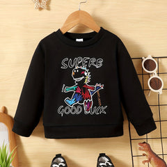 Dino Graffiti Long Sleeve T-shirt for Toddlers