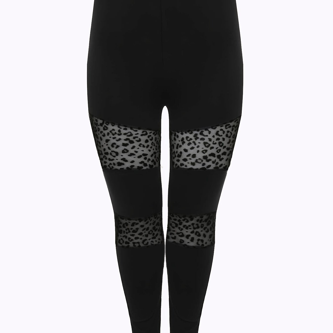 Leopard High Stretch Skinny Leggings