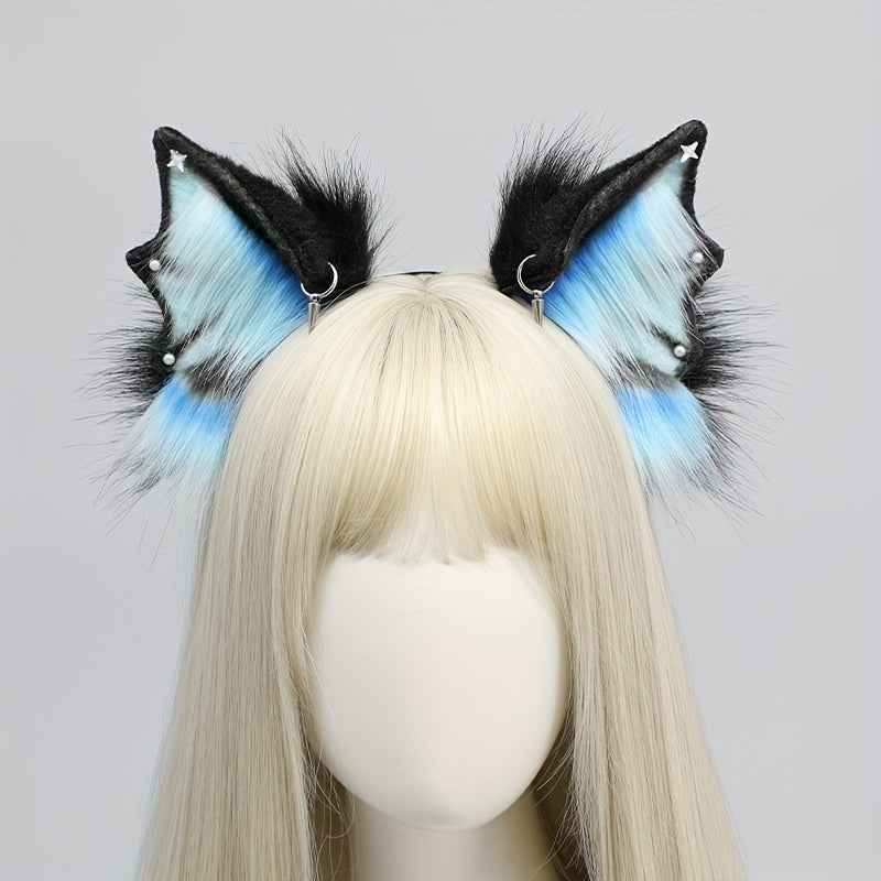 Sea Demon Headband with Cartoon Animal Ears for Cosplay