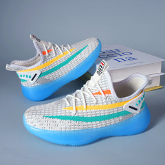 Boys Lightweight Woven Sneakers for Spring & Autumn