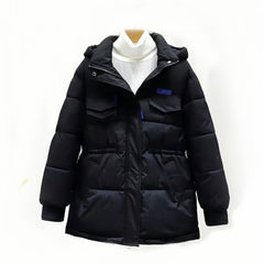Versatile Loose Puffer Coat For Women Winter Thickened Warm Hooded Jacket