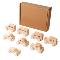 Wooden Car Truck DIY Graffiti Set - Creative Craft Kit