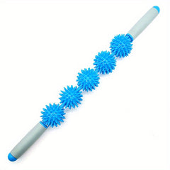 5 Balls Massage Stick Muscle Relaxation Massager Yoga Roller